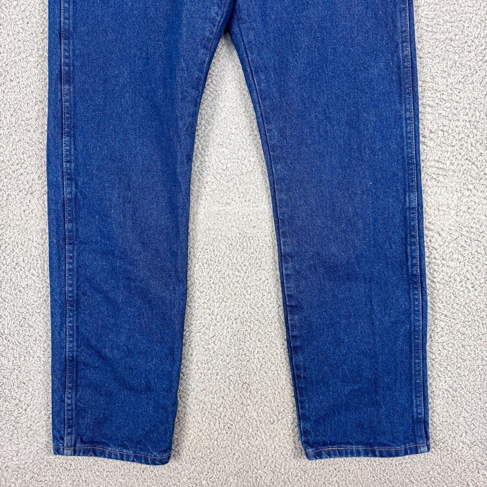 Wrangler Jeans Womens 9 Blue 14MWZG Cowgirl Rodeo High Rise Straight Denim 30x31 - Picture 3 of 14